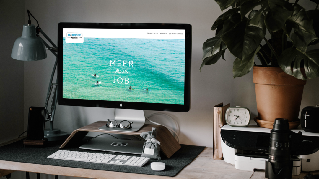 Nordsee Kollektiv – Webseite & Logo